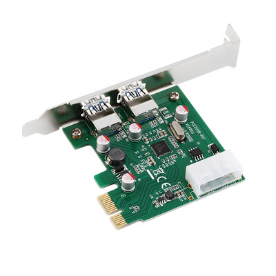 

PCI-E PCI Express 2 порта USB 3.0 Card Adapter ж / USB 3.0 передней панели