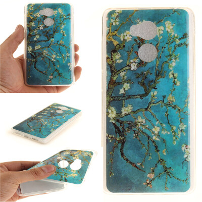 

Apricot tree Pattern Soft Thin TPU Rubber Silicone Gel Case Cover for XIAOMi RedMi 4