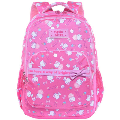 

Hello Kitty (hellokitty) leisure bag large capacity simple light shoulder bag middle school student bag CG-HK3265H pink