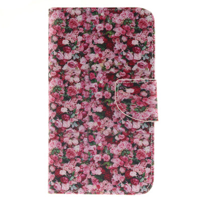 

Floral Design PU Leather Flip Cover Wallet Card Holder Case for ASUS ZenFone5