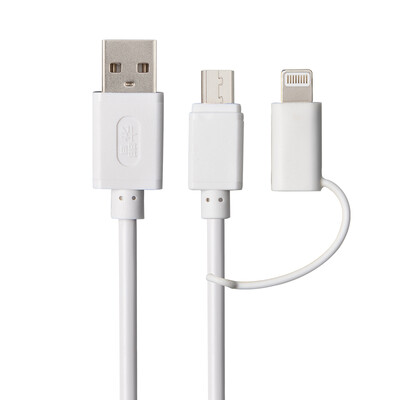 

Jinghua (JH) 0380 USB Combo зарядный кабель для передачи данных Apple Andrews универсальный кабель для передачи данных Samsung Huawei просо iphone5 / 5s / 6 / 6s / SE белый 1 метр