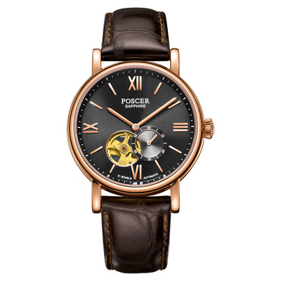 

Porsche (POSCER) watch Bolelanger series mechanical male watch 6076M.WWB