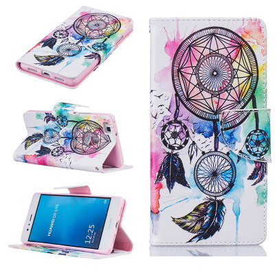 

Dreamcatcher Design PU Leather Flip Cover Wallet Card Holder Case for HUAWEI P9 LITE