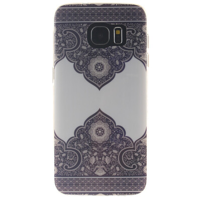 

Diagonal totem Pattern Soft Thin TPU Rubber Silicone Gel Case Cover for SAMSUNG GALAXY S7 Edge