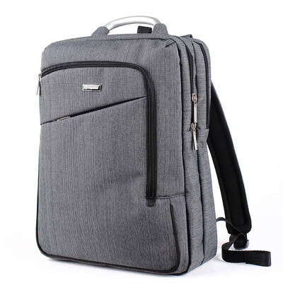

Diplomat Businessman Diplomat Men Business Backpack Computer Bag Shoulder Bag DB-726L Gray
