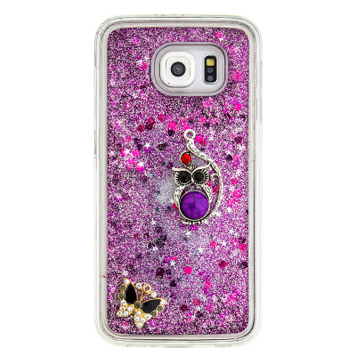 

Dynamic Quicksand Glitter Liquid Soft TPU Case Cover For SAMSUNG S6