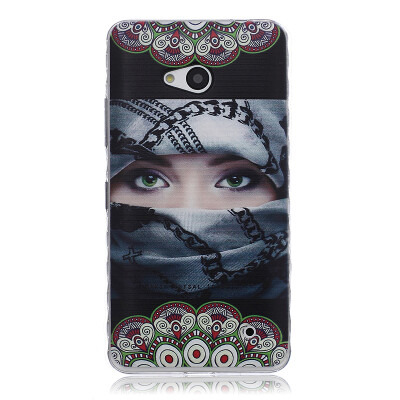 

Arabian girl Pattern Soft Thin TPU Rubber Silicone Gel Case Cover for Microsoft Lumia 640