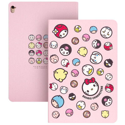 

Отличный Hello Kitty Series iPad Pro 9,7-дюймовый корпус / мультяшный чехол Интеллектуальный спящий рукав Lovely Round Pink