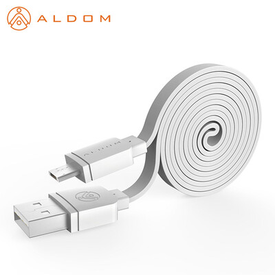 

Aldom Плоский Кабель Micro Usb 2A Для Samsung galaxy LG HTC Android мобильный Телефон Зарядное Синхронизации Данных Кабель 1 М Для