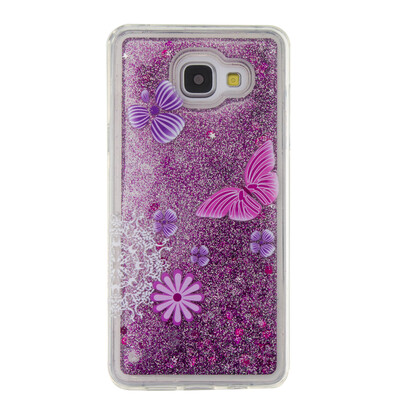 

Dynamic Quicksand Glitter Liquid Soft TPU Case Cover For SAMSUNG A310