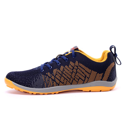 

THE FIRST OUTDOOR hiking shoes outdoor walking comfortable breathable can accommodate cross-country running shoes 8C2571 male dark orange 44 yards