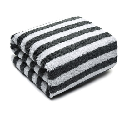 

Большой парк (Dapu) класс А текстильные полотенца полотенца полотенца 32 Awati курсировал пряжи окрашенных хлопковых полотенец серовато прожилки 530g / Статью 70 * 140см