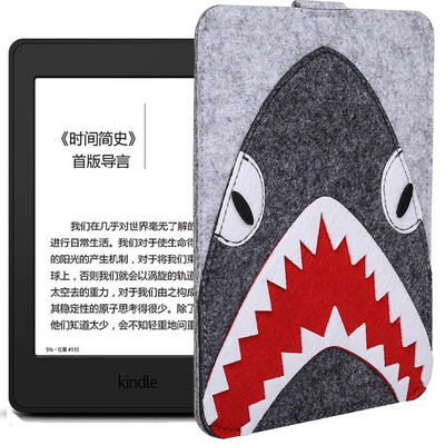 

Rice Kindle Case для Paperwhite 958 / Версия для начинающих 558 / voyage1499 / оазис Mengle Series Войлок Дымоход MPS Большая акула