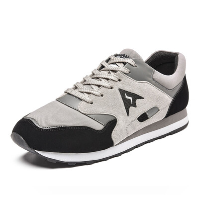 

Senma Senma casual shoes hit color round head shoes lace fashion sports men's shoes black / gray 43 yards BD556307