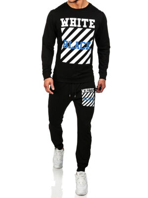 

New men's fashion long sleeve hoody and pants sets