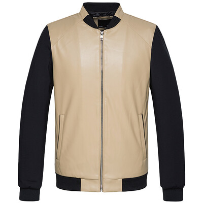 

Semir (Semir) Мужская простой и стильный трикотаж шить дикую случайную куртку пальто корейской волна 13116081200 синий сапфир L