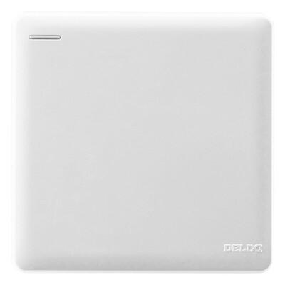 

Delixi DELIXI switch socket panel three open double control large board Ya white series