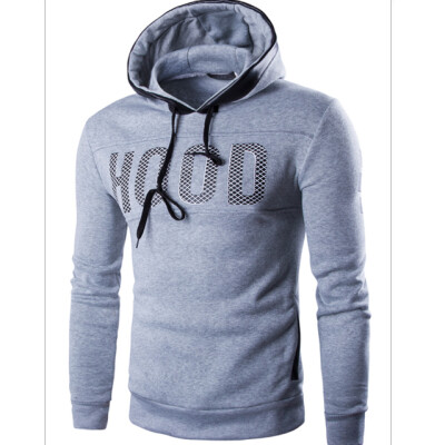 

Men's Casual Cotton Pullover Sweatshirt Hoodie
