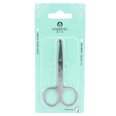 

Nasano NASEENO beauty special cut stainless steel scissors color random