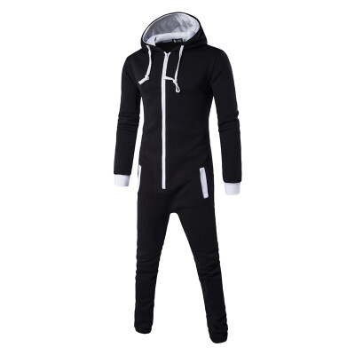 

Mens Jumpsuits Casual Hoodie Pants