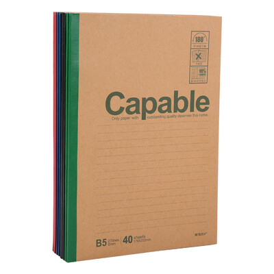 

M & G APYJP550 elegant office B5 wireless binding of the soft copy of the book 40 pages 8