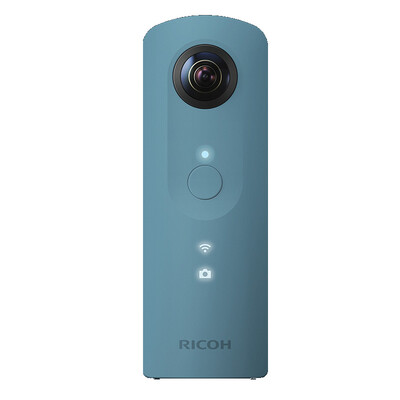 

Ricoh (the Ricsc) theta sc 360-градусная панорамная камера цифровая камера синяя концепция VR-продуктов