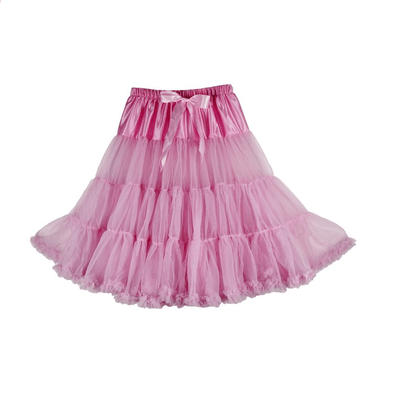 

B&N Woman 63cm One Layer Long Petticoat Tulle Pettiskirt Tutu Skirt Rockabilly