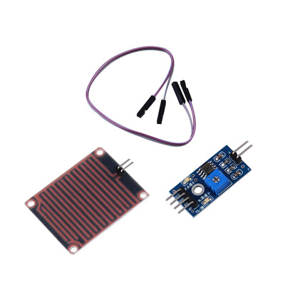 

1PC дождь Погода Модуль Raindrops обнаружения датчика Moduel Влажность Для Arduino