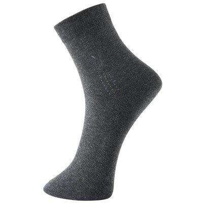 

Jingdong Supermarket] Playboy socks male combed cotton comfortable breathable leisure cotton socks 2 black 3 Ma ash 26-28cm
