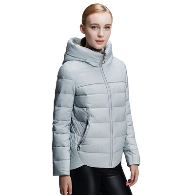 

Pierre cardin 23C3029 female hooded casual short down jacket gray gray L 170