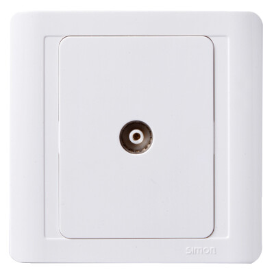 

Simon Electric (simon) N55113 a serial TV socket 55 series 86-type switch socket (elegant white)