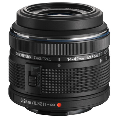 

Olympus OLYMPUS MZUIKO DIGITAL 14-42mm f35-56 II R Standard Zoom Lens Black