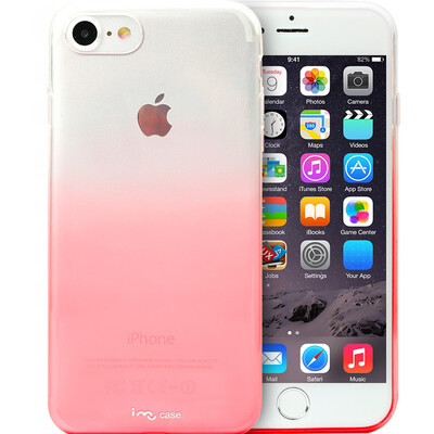 

Phantom (i-mu) Apple iPhone8 / iPhone7 Case Case TPU Корпус силиконовый Мягкий корпус / чехол для случая с корпусом 4.7 дюйма - градиентный розовый