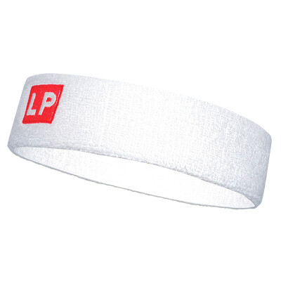 

LP661 cotton head sweat belt with headscarf white