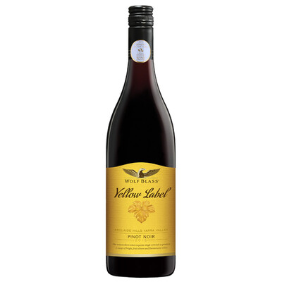 

Jingdong supermarket] Jingdong overseas straight mining Australia imported red wine with yellow card black Pinot Noir red wine 750ml