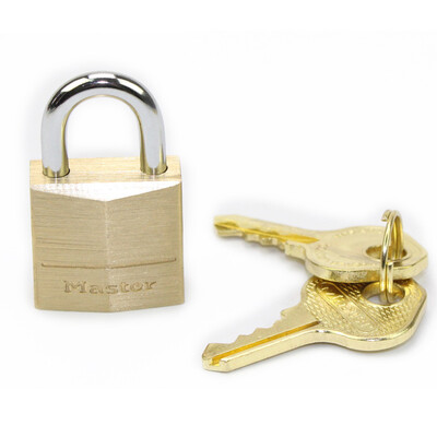 

Master MasterLock Solid Brass Padlock Home Warehouse Door Lock 170MCND