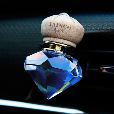 

Jainco car perfume car car ornaments ornaments air outlet dual-use cologne royal family life crystal yellow