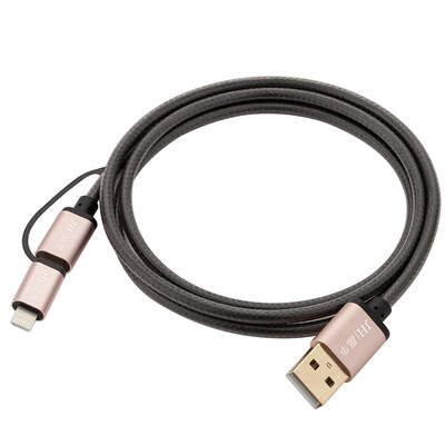 

Regent (JH) 1260 USB один с два кабеля для зарядки Apple, Samsung Huawei небольшого Миан Зуо кабель для передачи данных телефона многофункционального мобильного телефона линия комбо питания Красного Китаем