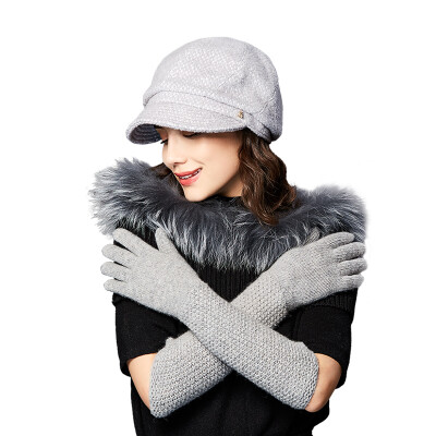 

[Jingdong supermarket] Karman (Kenmont) km-2801 autumn and winter outdoor ladies long sleeve thickening warm gloves finger gloves