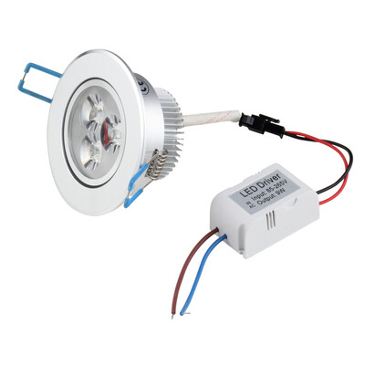 

9W LED светильники Потолочные утопленный свет лампы вниз освещение лампы + Driver
