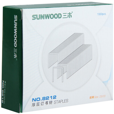 

Мики (Sunwood) 8212 200 страниц толстый слой штапельного / размер штапельного 23/23 1000 / картридж