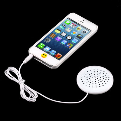 

MyMei Best Price New Portable 3.5mm Pillow Speaker for MP3 MP4 CD iPod Phone White
