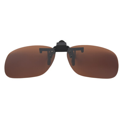 

New Fashion Men Polarized UV 400 Clip-on Flip-up Driving Glasses Sunglasses