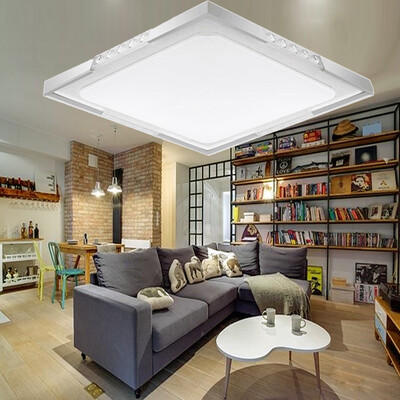 

NVC Ceiling Lamps Living Room Lamps Lights Lights Lamps Can Be Controlled Crystal Lamps Square Promise Dimming 60W without remote control