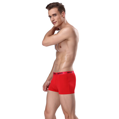 

Jingdong supermarket] Pierre Cardin (pierre cardin) men's underwear 4 gift box classic Chinese red capital of the big red angle four corners underwear