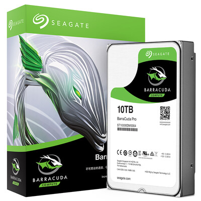 

Seagate (SEAGATE) Barracuda Pro Series 10TB 7200 оборотов в минуту 256M SATA3 настольный компьютер жесткий диск (ST10000DM0004)