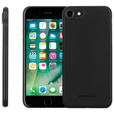 

MOMAX iPhone7 / 8 Phone Case Apple 7/8 Phone Case Protective Case PP Material Slim Case 4.7 in. Black