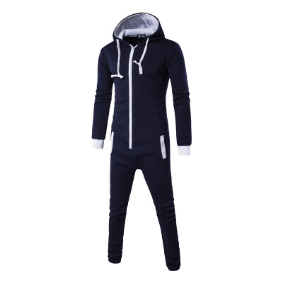 

Mens Jumpsuits Casual Hoodie Pants