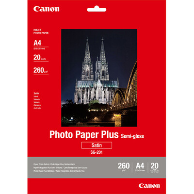

Canon SG-201 A4 20 Asian high gloss photo paper