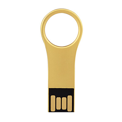 

Gold Metal Waterproof USB 2.0 Flash Drive Pen Drive 64GB